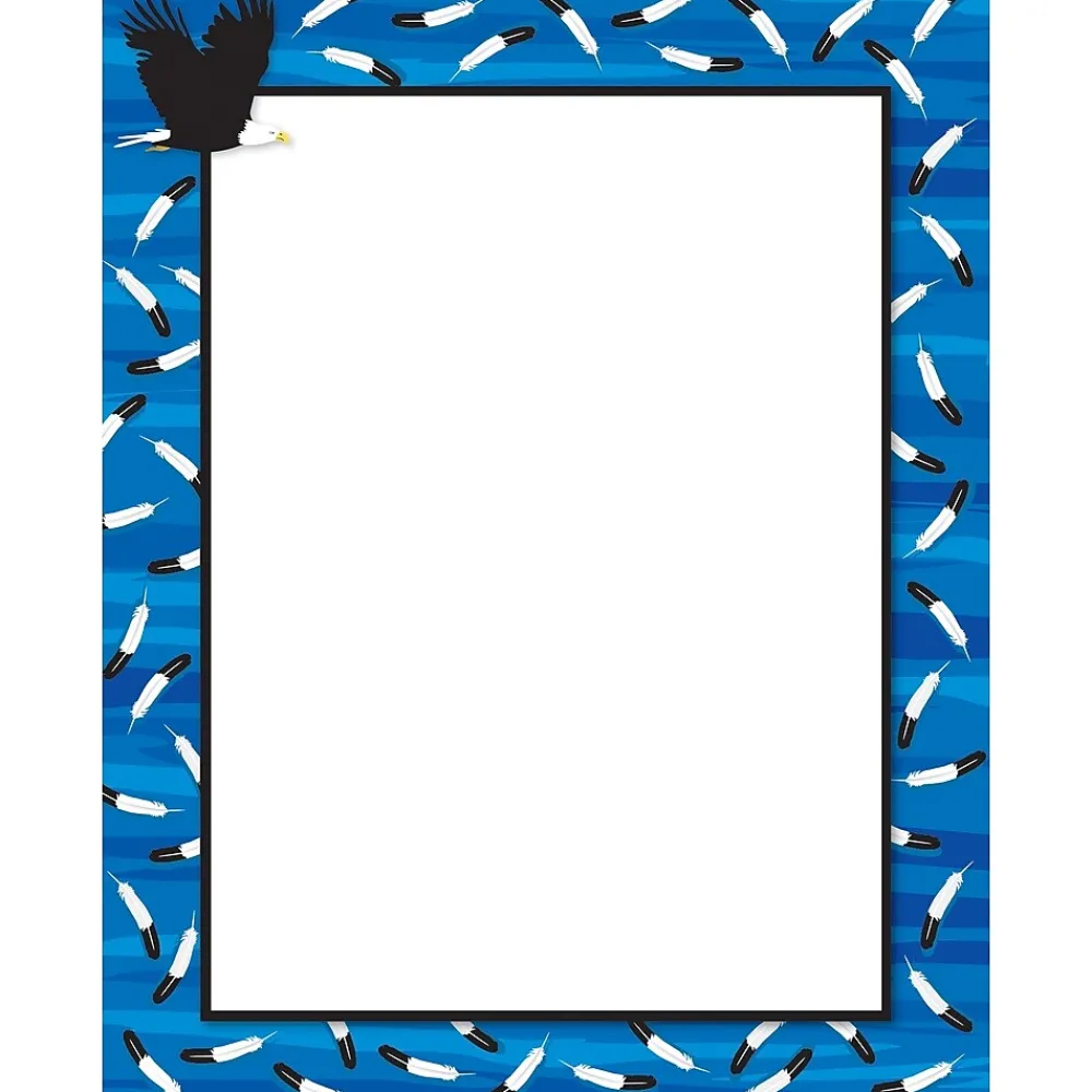 Classroom Paper*Barker Creek 8 1/2" x 11" Printer Paper, Sea & Sky 200 per set (BC3864)