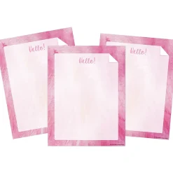Classroom Paper*Barker Creek 8.5" x 11" Tie-Dye Pink Computer Paper Pack, 150 Sheets/Set (4344)