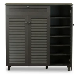 Storage Cabinets*Baxton Studio Pocillo 45.25'' W x 14.5'' D Storage Cabinet, Dark Brown (5308-STPL)