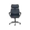 Office Chairs*Beautyrest Leather Computer and Desk Chair, Black/Gray (51546)