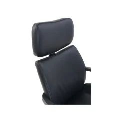 Office Chairs*Beautyrest Leather Computer and Desk Chair, Black/Gray (51546)