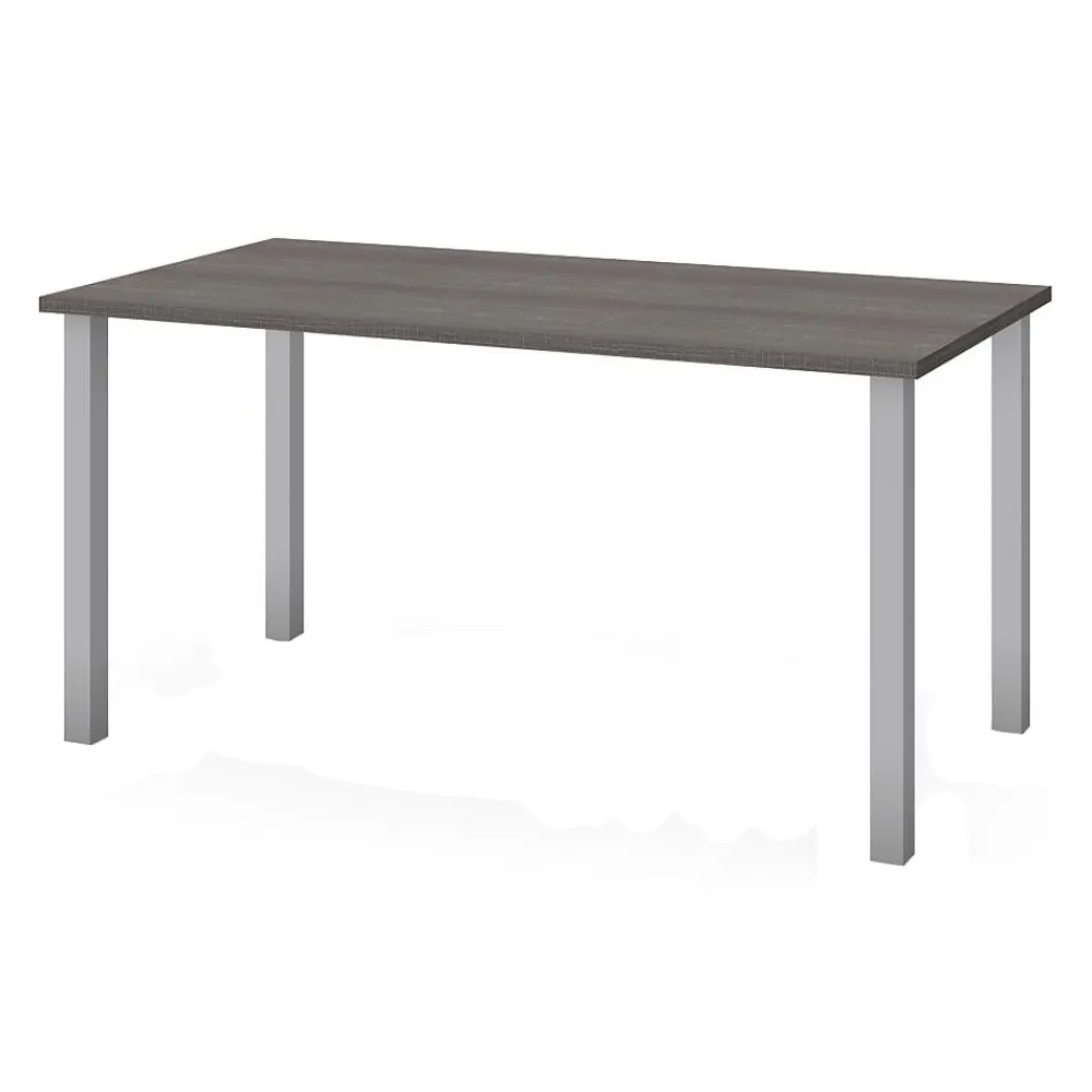 Office Desks*bestar Universel 60" Table Desk, Bark Grey (65865-47)