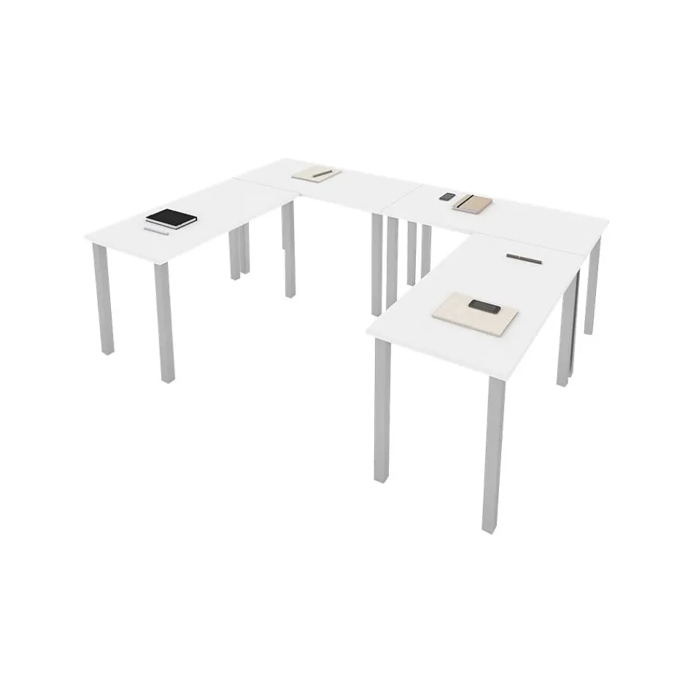 Office Desks*bestar Universel 48" Table Desk, White (65900-000017)