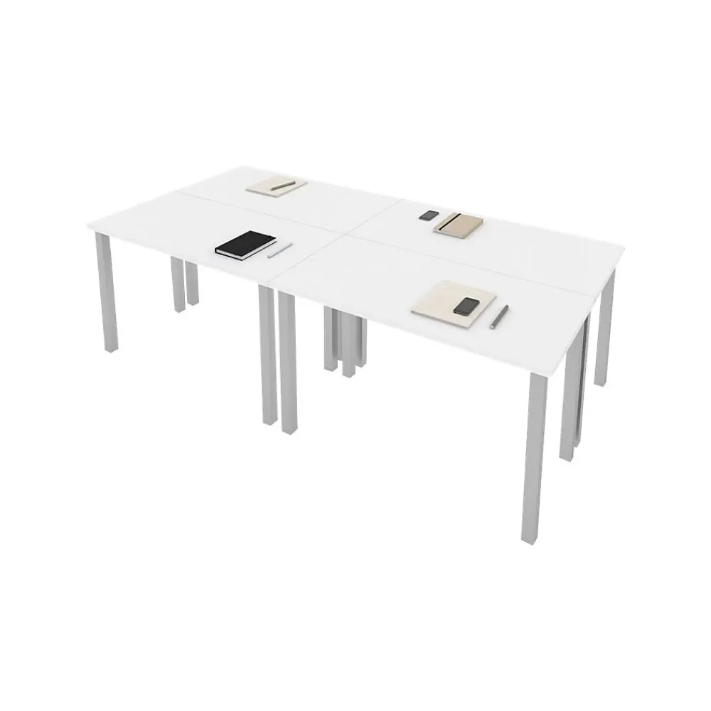 Office Desks*bestar Universel 48" Table Desk, White (65900-000017)