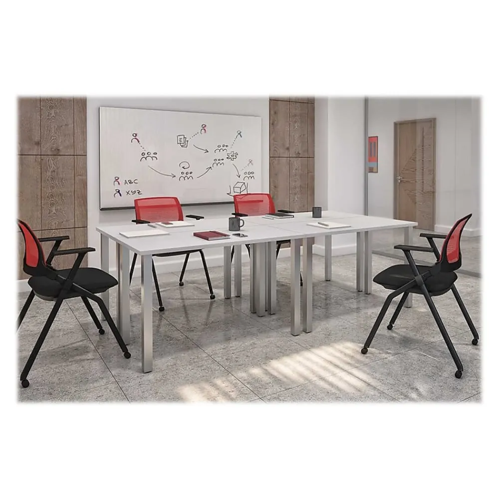 Office Desks*bestar Universel 48" Table Desk, White (65900-000017)