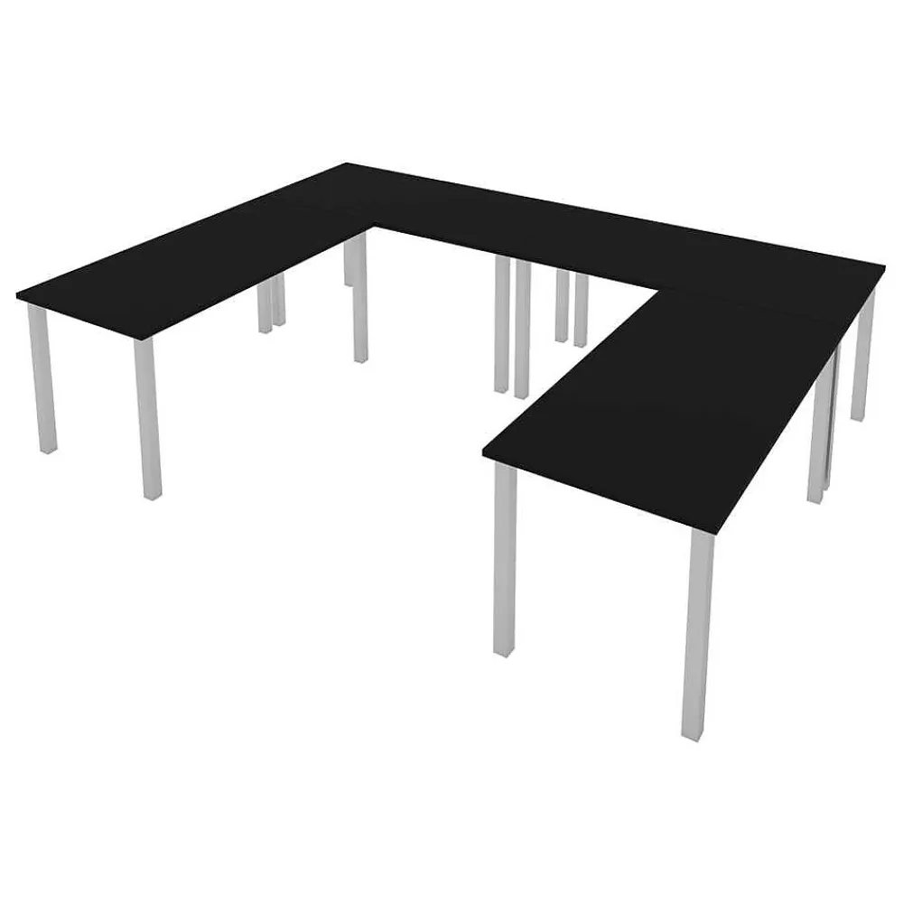 Office Desks*bestar Universel 60" Table Desk, Black (65901-000018)