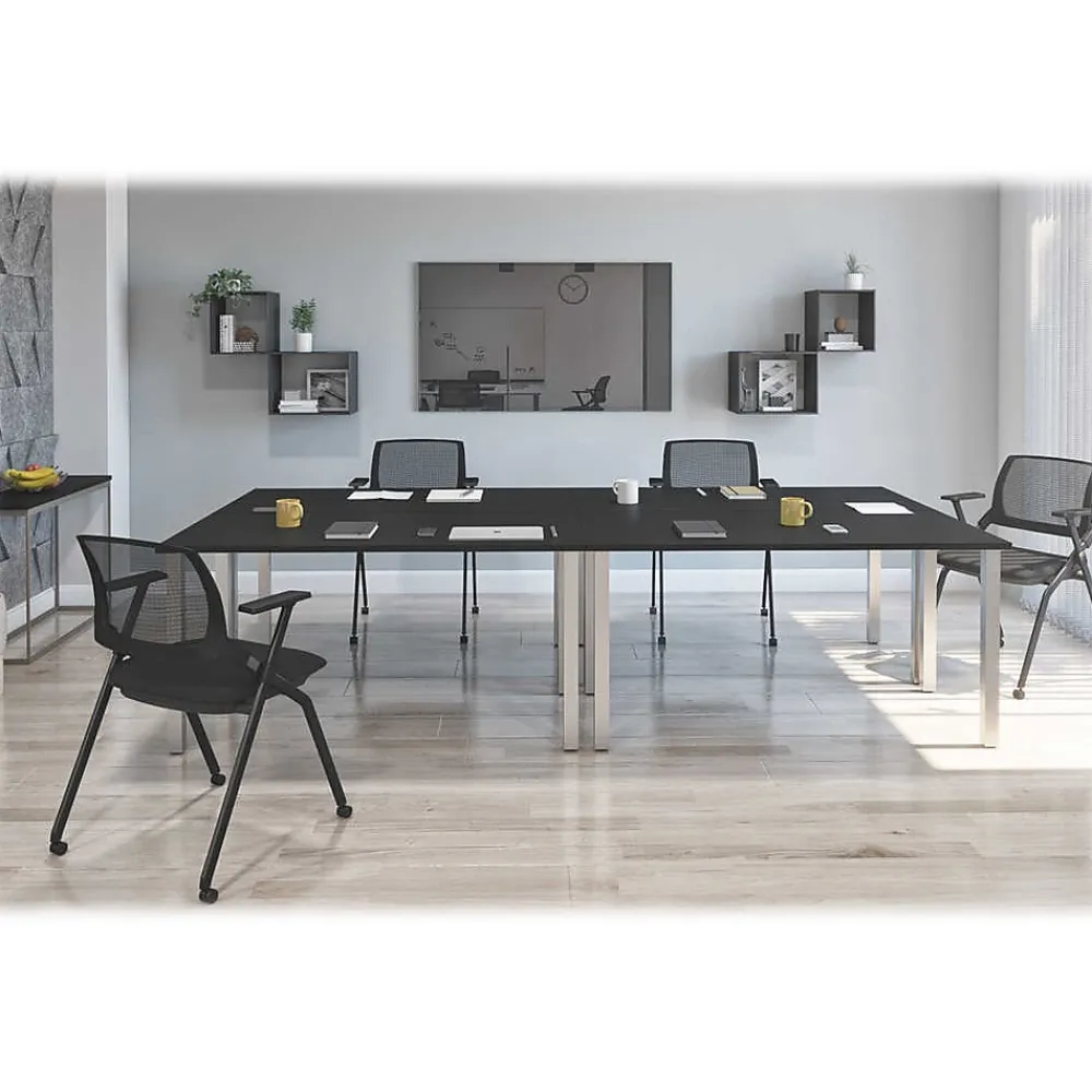 Office Desks*bestar Universel 60" Table Desk, Black (65901-000018)