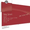 Dry Erase*Best-Rite Visionary Colors Magnetic Glass Dry Erase Whiteboard 47.24" x 94.49" Red (83846-Red)