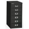 File Cabinets*Bisley ® 6-Drawer Steel Vertical File Cabinet, Black, Letter/A4 (MD6-BK)