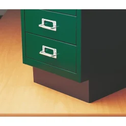 File Cabinets*Bisley Plinth Base for Steel Under Desk Multidrawer Cabinet, Black (MDPLINTH)