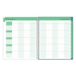 Grade Books*Blue Sky Floral Ditsy Dapply Light Weekly & Monthly Lesson Planner, 8.5" x 11" (132002-A23)