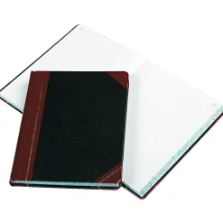 Accounting & Record Journals*Esselte Boorum & Pease 21 Series Record Book, 8.13"W x 10.38"H, Black, 150 Sheets/Book (21-300-R)