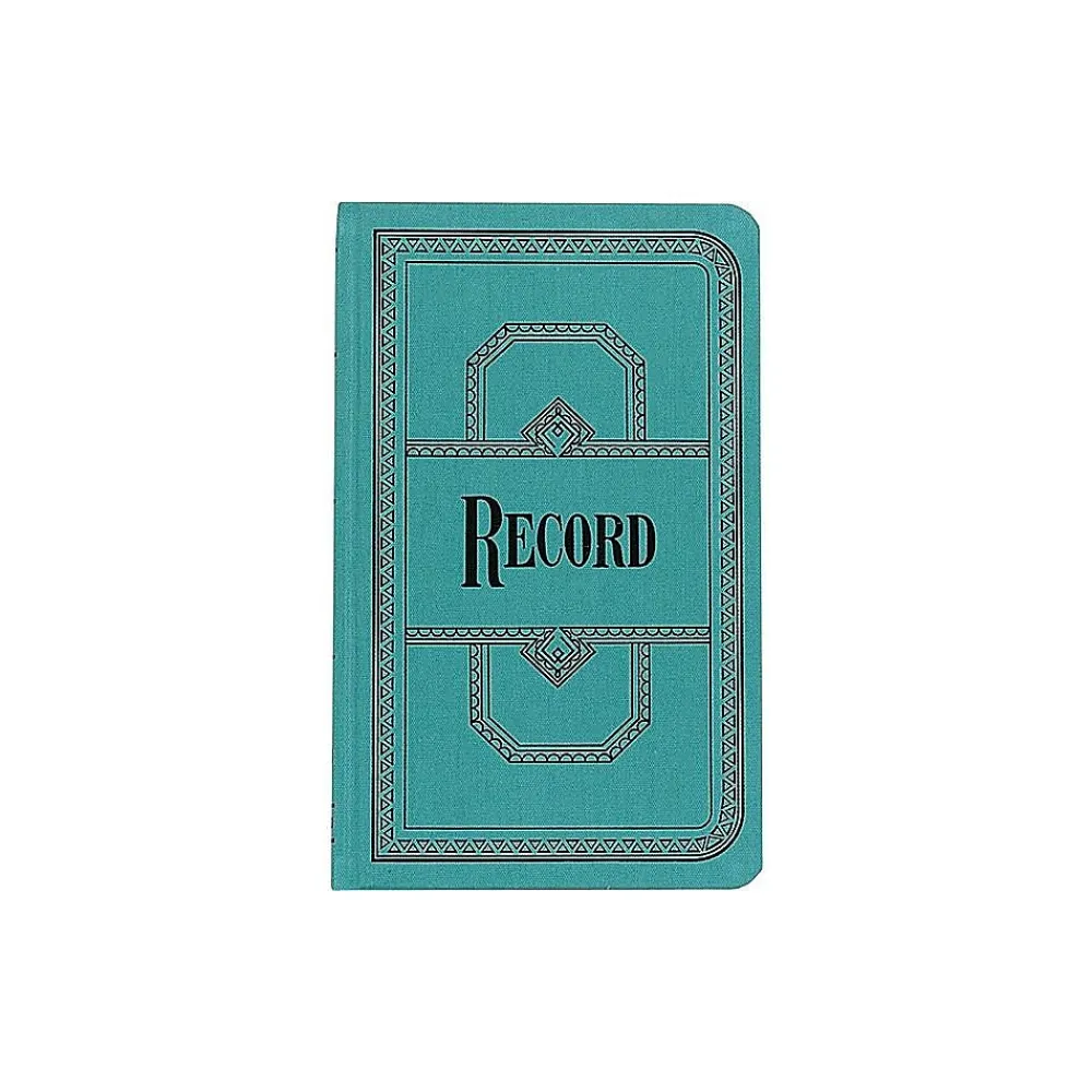 Accounting & Record Journals*Esselte Boorum & Pease 66 Series Record Book, 7.63" x 12.13", Blue, 250 Sheets/Book (66-500-R)
