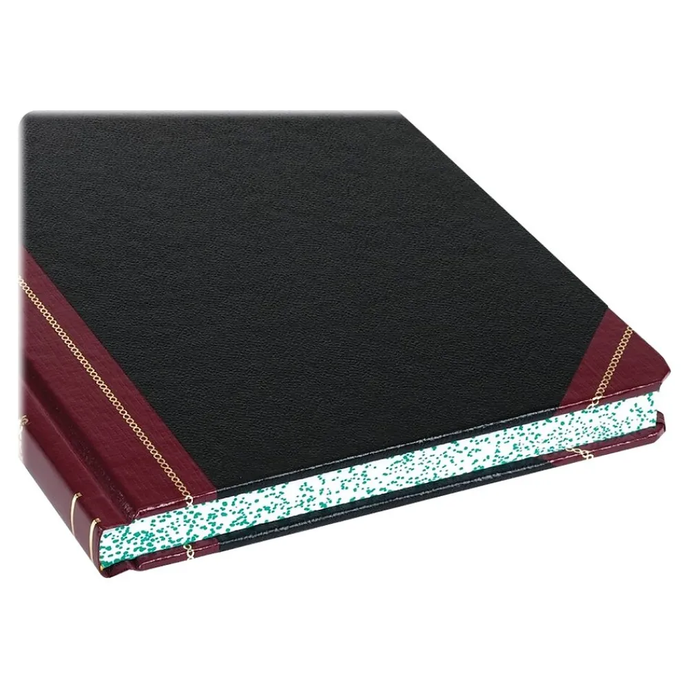 Accounting & Record Journals*Esselte Boorum & Pease 21 Series Record Book, 8.13"W x 10.38"H, Black, 75 Sheets/Book (21-150-R)