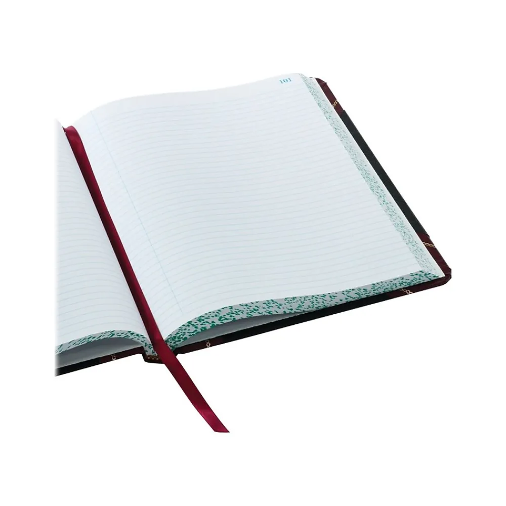 Accounting & Record Journals*Esselte Boorum & Pease 21 Series Record Book, 8.13"W x 10.38"H, Black, 75 Sheets/Book (21-150-R)