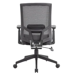 Office Chairs*Boss Office Products Mesh/Vinyl Swivel Task Chair, Black (B6044AM-BK)
