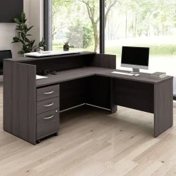 L-Desks*Bush Business Furniture Arrive 72