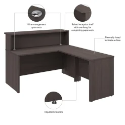 L-Desks*Bush Business Furniture Arrive 60