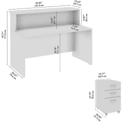 Office Desks*Bush Business Furniture Arrive 60