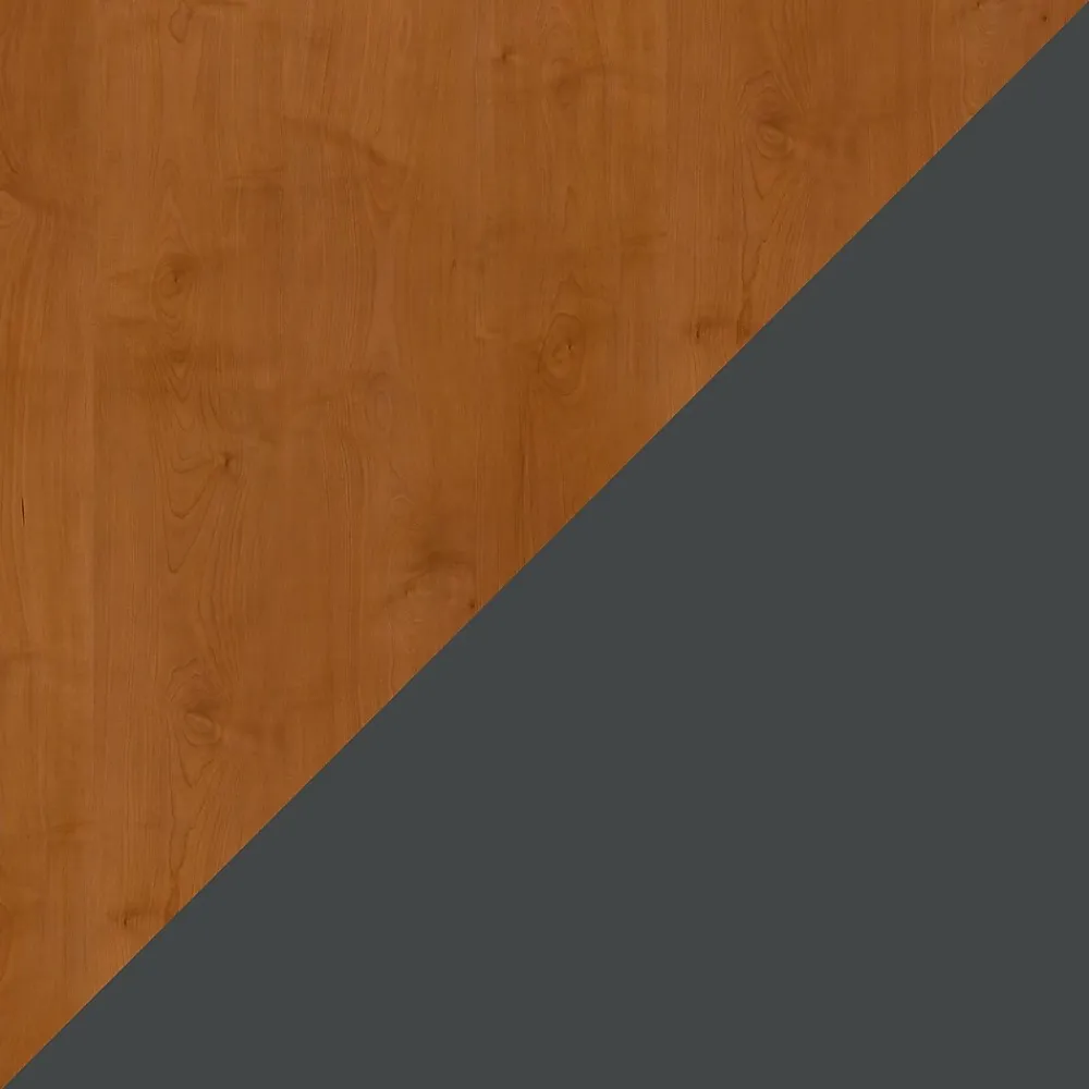 Computer Desks*Bush Business Furniture Cubix 48"W Desk, (WC57448) Natural Cherry/Slate