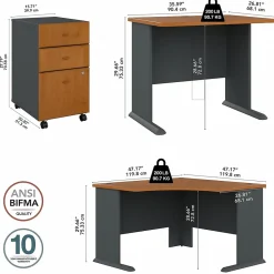 Office Desks*Bush Business Furniture Cubix 48