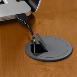 Computer Desks*Bush Business Furniture Cubix 36W Desk with Mobile File Cabinet, (SRA024NCSU) Natural Cherry/Slate