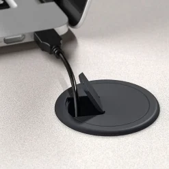 Computer Desks*Bush Business Furniture Cubix 48W Desk with Mobile File Cabinet, (SRA025SLSU) Slate/White Spectrum