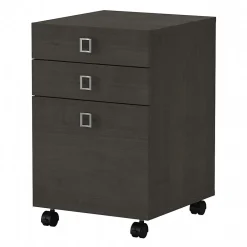 File Cabinets*Bush Business Furniture Echo 3 Drawer Mobile File Cabinet, Charcoal Maple (KI60301-03)