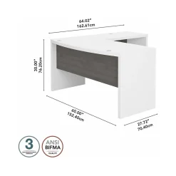 L-Desks*Bush Business Furniture Echo 60