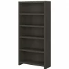 Bookcases*Bush Business Furniture Echo 5 Shelf Bookcase, Charcoal Maple (KI60304-03)