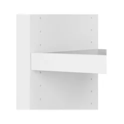 Office Desks*Bush Business Furniture Echo 56W Bookcase Desk, Pure White/Modern Gray (KI60507-03)