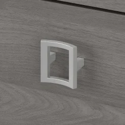 File Cabinets*Bush Business Furniture Echo 2 Drawer Lateral File Cabinet, Pure White/Modern Gray (KI60502-03)