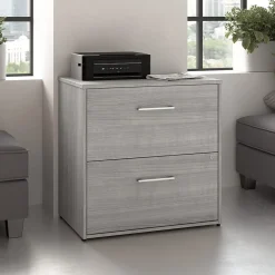File Cabinets*Bush Business Furniture Hustle 2 Drawer Lateral File Cabinet, Platinum Gray (HUF130PG)