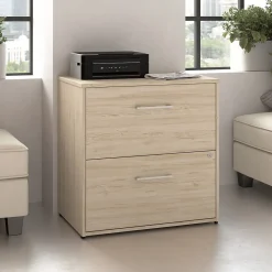 File Cabinets*Bush Business Furniture Hustle 2 Drawer Lateral File Cabinet, Natural Elm (HUF130NE)