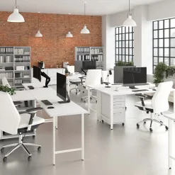 Bookcases*Bush Business Furniture Hustle Tall 5 Shelf Bookcase, White (HUB230WH)