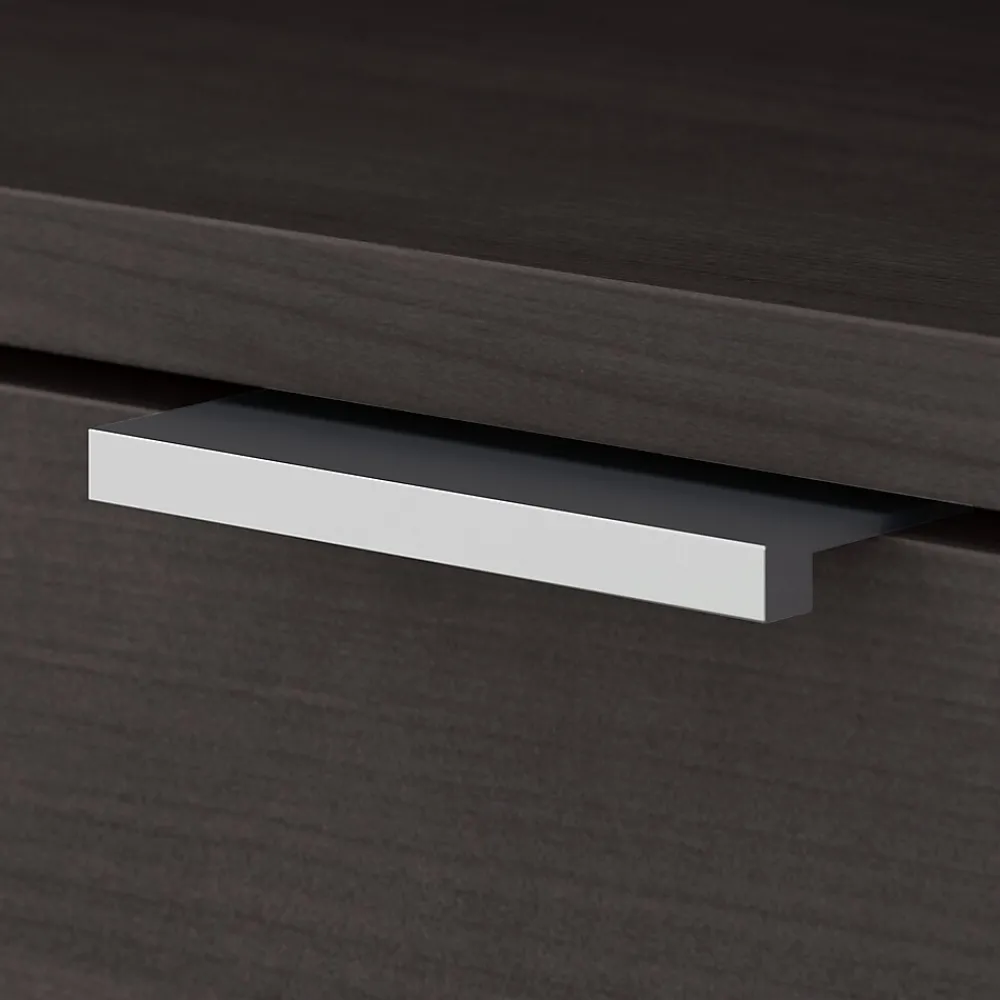 Bookcases*Bush Business Furniture Jamestown 66.12"H 5-Shelf Bookcase with Adjustable Shelves, Storm Gray Laminated Wood (JTB136SG)