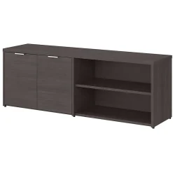 Storage Cabinets*Bush Business Furniture Jamestown 21.2" Low Storage Cabinet with 4 Shelves, Storm Gray (JTS160SG)