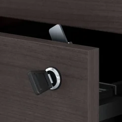 File Cabinets*Bush Business Furniture Jamestown 2-Drawer Vertical File Cabinet, Locking, Letter/Legal, Storm Gray, 23.66