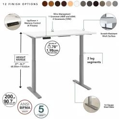Standing Desks*Bush Business Furniture Move 60 Series 48
