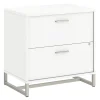 File Cabinets*Bush Business Furniture Method 2 Drawer Lateral File Cabinet, White (KI70204SU)