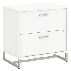 File Cabinets*Bush Business Furniture Method 2 Drawer Lateral File Cabinet, White (KI70204SU)