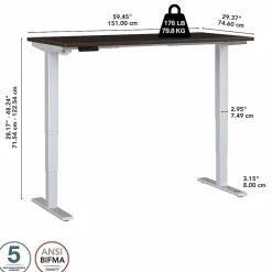 Standing Desks*Bush Business Furniture Move 40 Series 60
