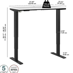 Standing Desks*Bush Business Furniture Move 40 Series 48