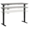 Standing Desks*Bush Business Furniture Move 40 Series 60"W Electric Height Adjustable Standing Desk, Platinum Gray/Black (M4S6030PGBK)