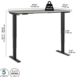 Standing Desks*Bush Business Furniture Move 40 Series 60