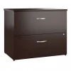 File Cabinets*Bush Business Furniture Office in an Hour 2 Drawer Lateral File Cabinet, Mocha Cherry (OIAH011MRSU)