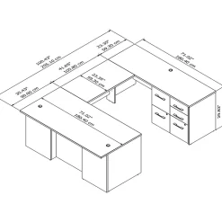 Office Desks*Bush Business Furniture Office 500 72