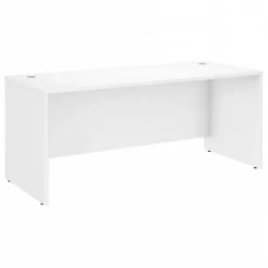 Computer Desks*Bush Business Furniture Studio C 72"W Office Desk, (SCD272WH) White