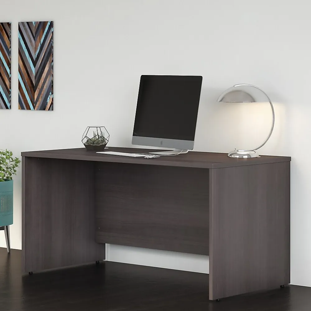 Computer Desks*Bush Business Furniture Studio C 60"W Office Desk, (SCD260SG) Storm Gray