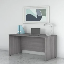 Computer Desks*Bush Business Furniture Studio C 60"W Office Desk, (SCD260PG) Platinum Gray